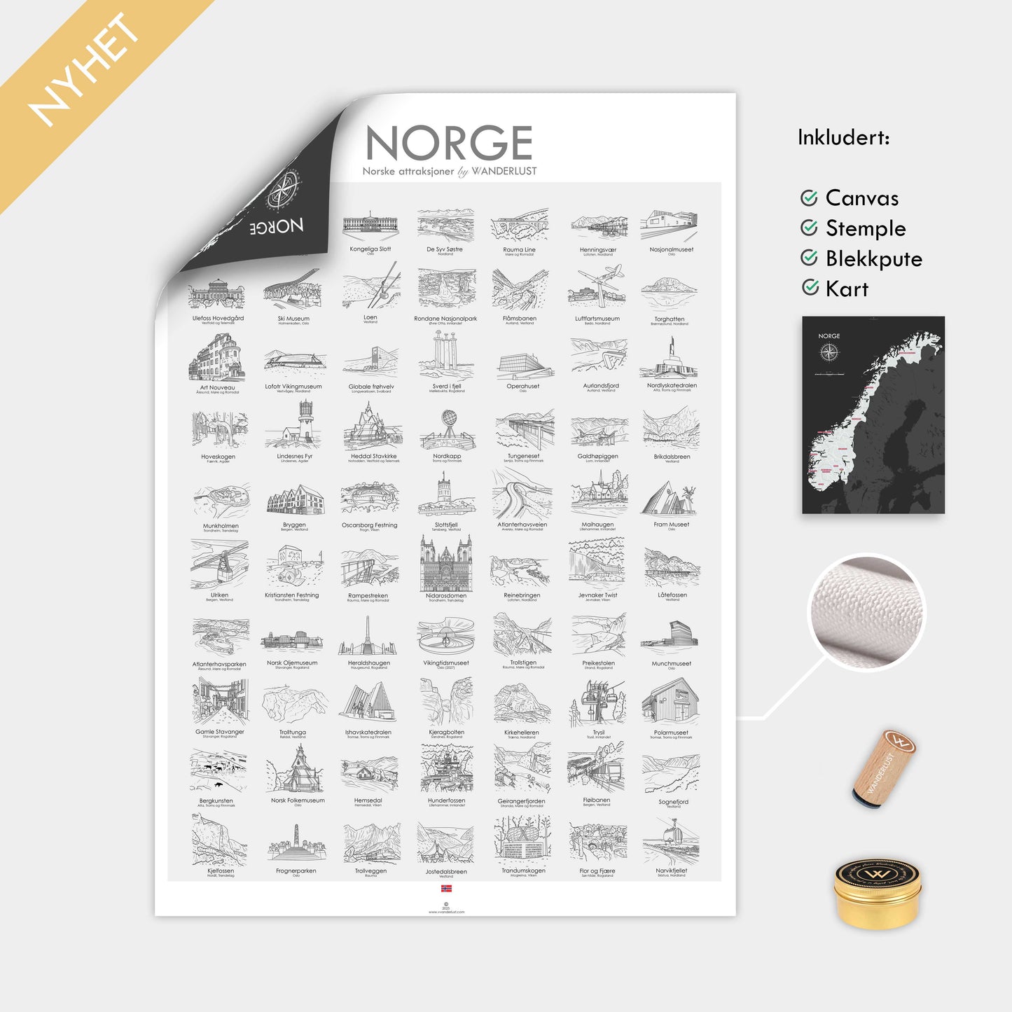 Norge Canvas